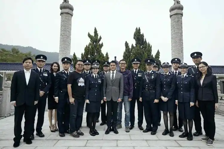 《寒战2》郭富城动情送别 数百警员缔造大场面