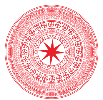 壮族铜鼓花纹图案免费图案