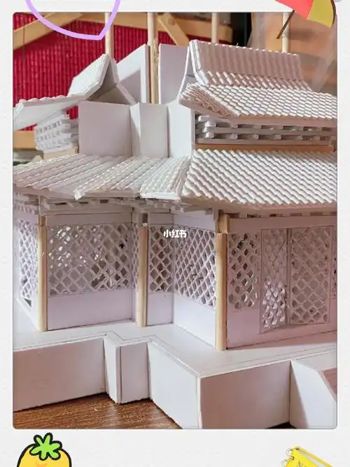 故宫角楼纯手工制作中