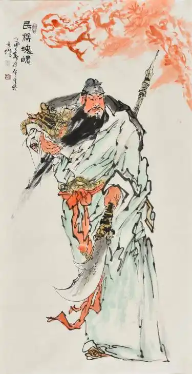 画应该是关羽的