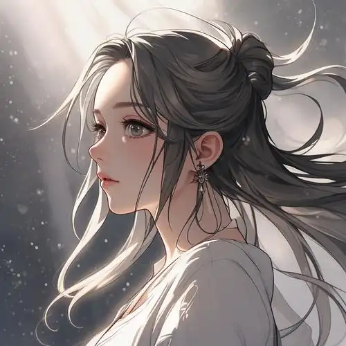 女生模糊头像动漫💖