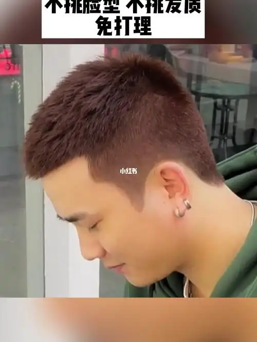 男生短发栗子头