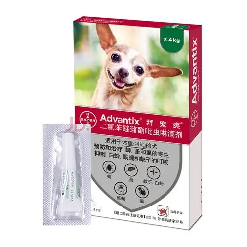 拜耳拜宠爽体外驱虫药狗狗宠物蜱虫杀虫剂大型犬幼犬打虫药金毛泰迪除