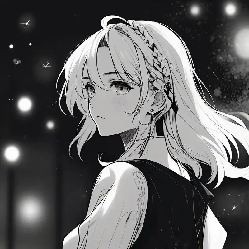 模糊感头像92|动漫女生伤感风