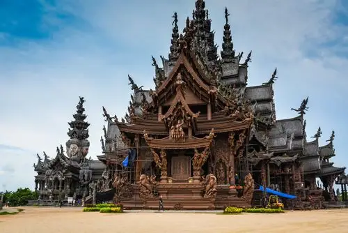 芭提雅真理寺掠影