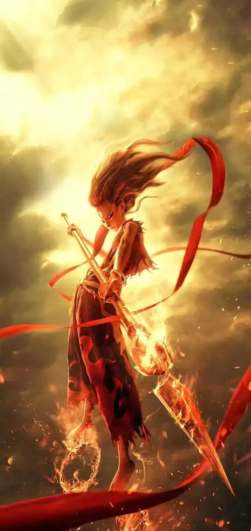 哪吒敖丙超燃手机壁纸帅哭了