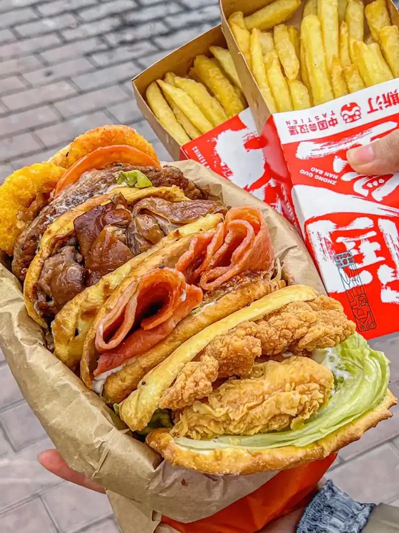 塔斯汀中国汉堡92.