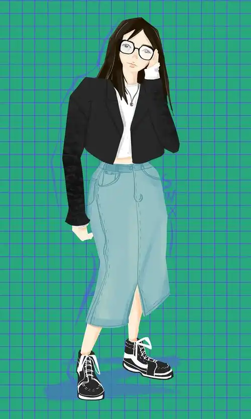 人物服装全身0|0|14原创作品/插画/商业插画