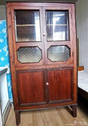 晒一晒我在上世纪80年代的木工"技术活"～～自制的家具.