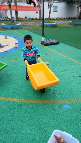 通过玩小推车,发展幼儿推,拉,走的动作,培养幼儿对体育活动的兴趣.