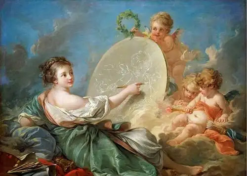 他是一位洛可可风格装饰画家,凭借对色彩和光的展现走进大师之列