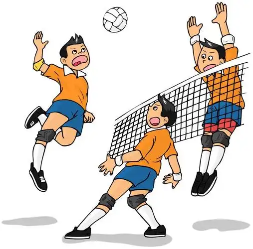 重彩棒画人物第二课——激烈的排球赛