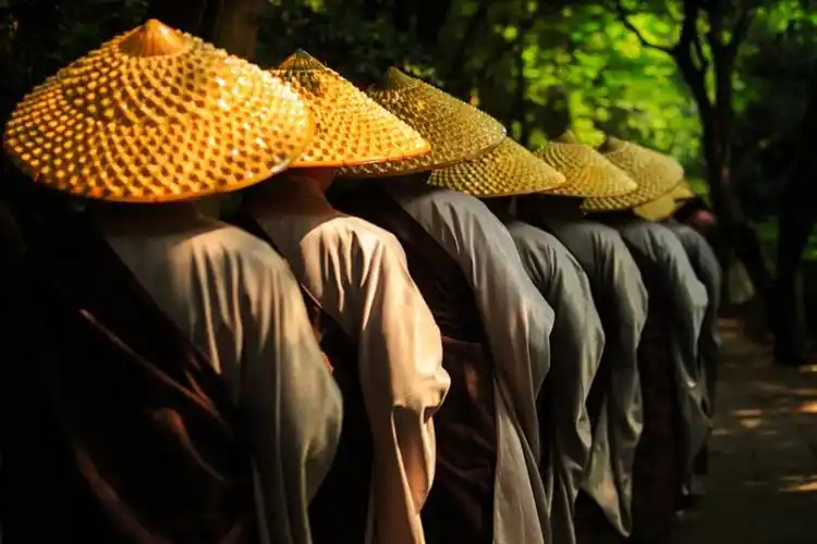 上一页 下一页 作品名称: 戴斗笠的行脚僧  作品描述: 一年一度的拖钵