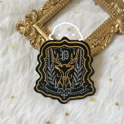 jk现货樱衣原创设计布制校dk徽章配饰小物胸针