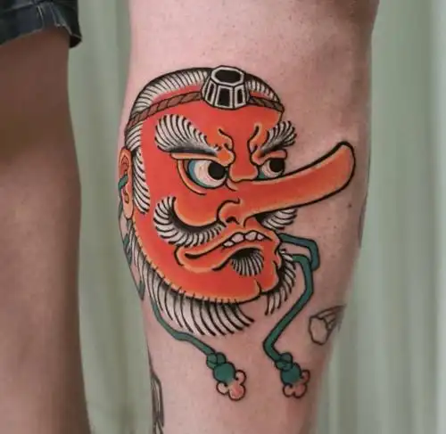 天狗纹身武士道的法则