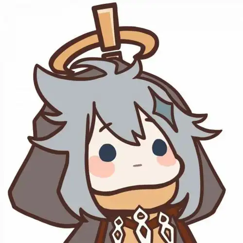 一张派蒙激起的绘画小头像cr:阿呱想吃皮皮鱼#原神##超话创作官