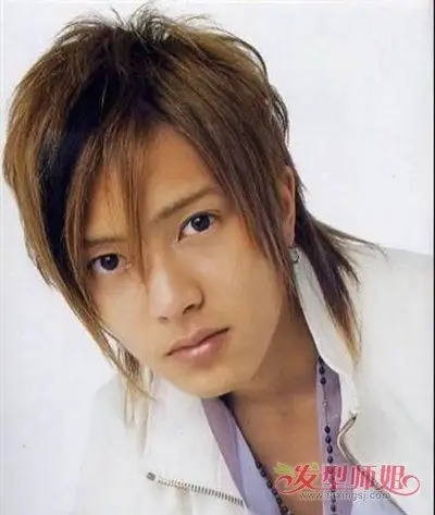 男生长碎发发型图片 男中长发个性发型