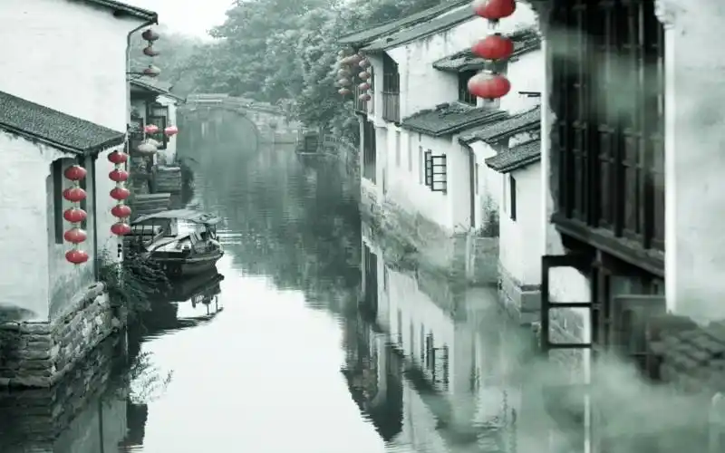 诗情画意的江南水乡,高清图片,电脑桌面-壁纸族