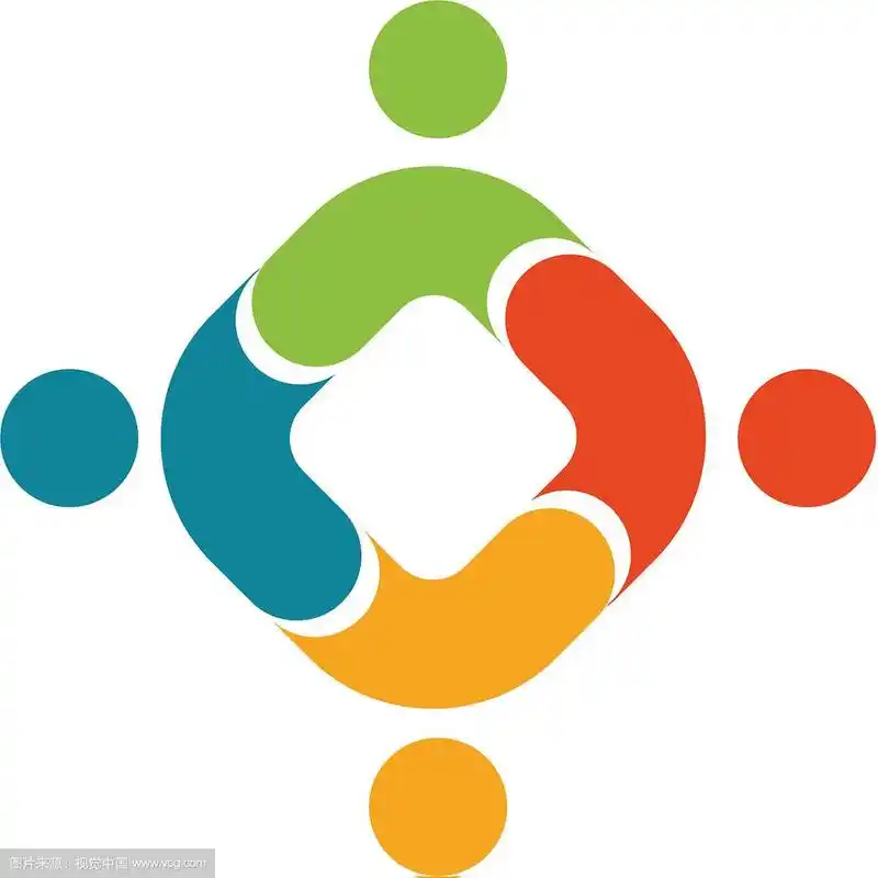 人类标志互助图标人们在一起