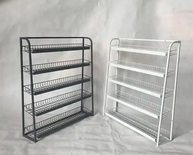 便携式挂壁挂墙文具店挂钩超市吧台小货架便利店小型展示架组合式_9折