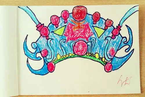 课堂作业:京剧盔头