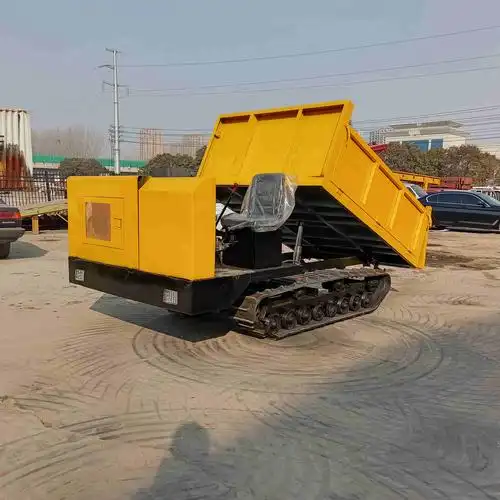 搬运农用液压自卸车履带运输车全地形爬山虎爬坡王