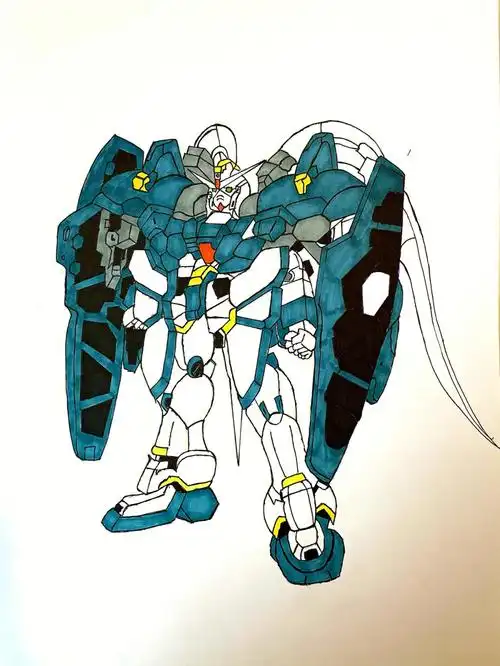 高达手绘临摹