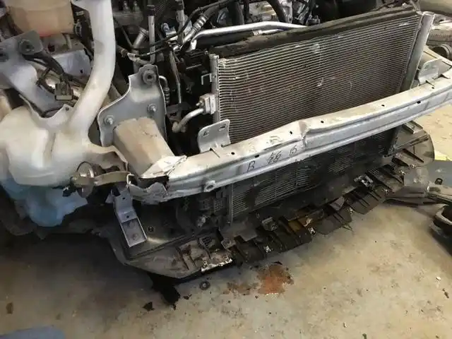 蒙迪欧右前纵梁的修复问题