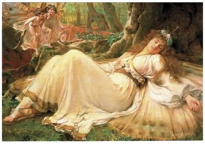 vintage fairies angels elf nursery rhyme alphabet posters art