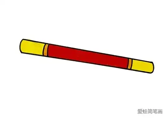 如意金箍棒怎么画--简笔画大全