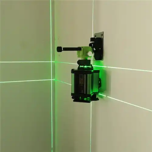 红外线水平仪墙地一体机十二二线贴墙高精度强光细线水平仪