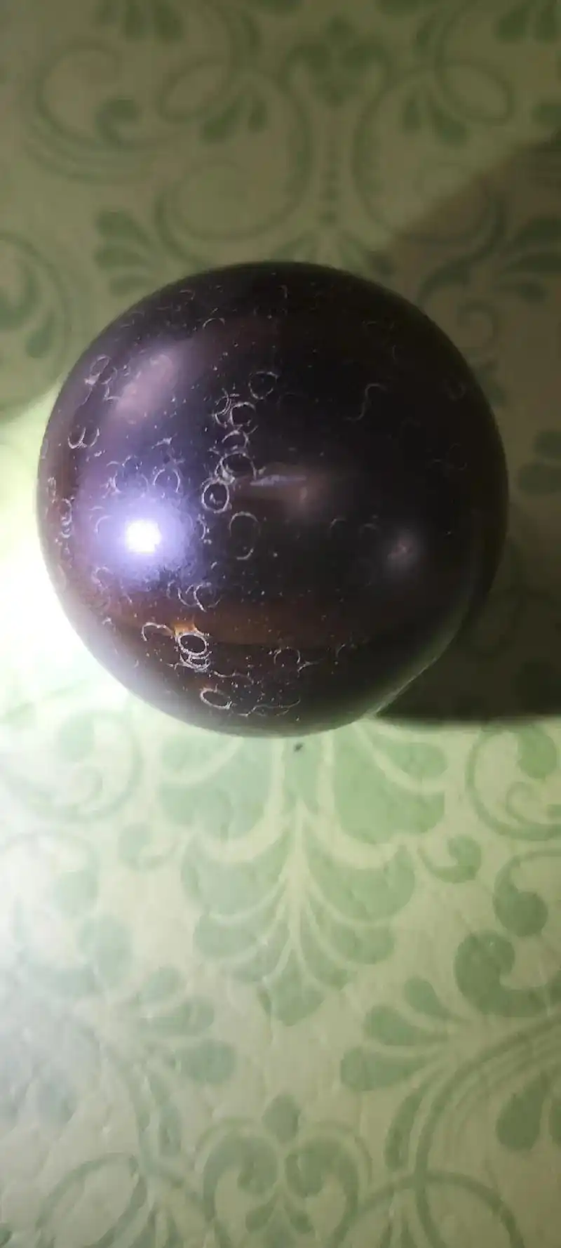 藏传玛瑙糖球,这颗糖球超大尺寸直径33,天然纹理形成佛眼图腾 - 抖音