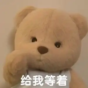 表情包小熊表情包我顶不住了