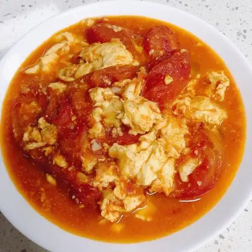 shirleyxsy做的番茄炒鸡蛋超浓的番茄味