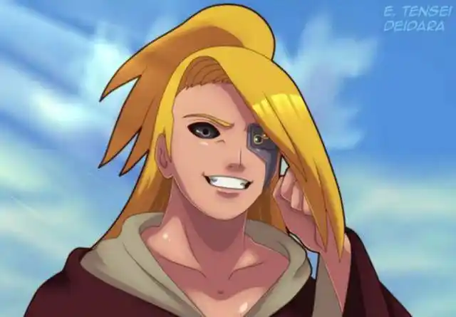 火影:迪达拉各阶段形象,少年时充满野心,秽土转生后放飞自我_艺术