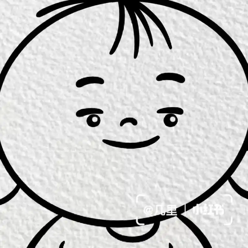 简笔画【大耳朵图图】(附过程) 90 90 90 【喜欢一个人就要执着