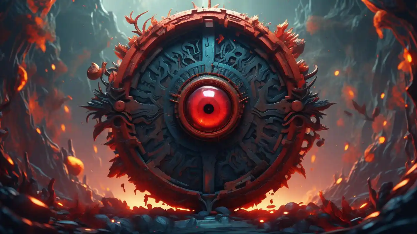 红眼特效壁纸,炫酷又神秘97