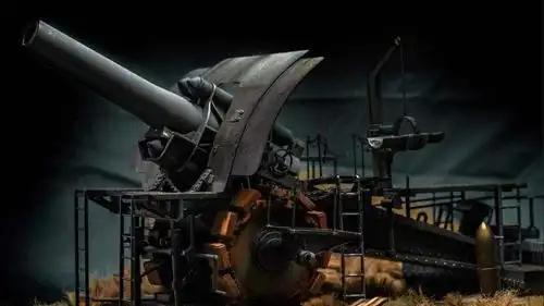 一战德军重炮大贝尔莎
