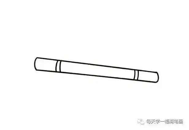 金箍棒简笔画仿真
