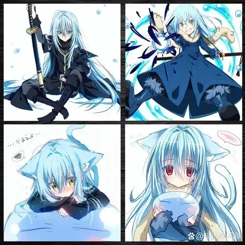 史莱姆转生记:利姆露头像与审美灵感集