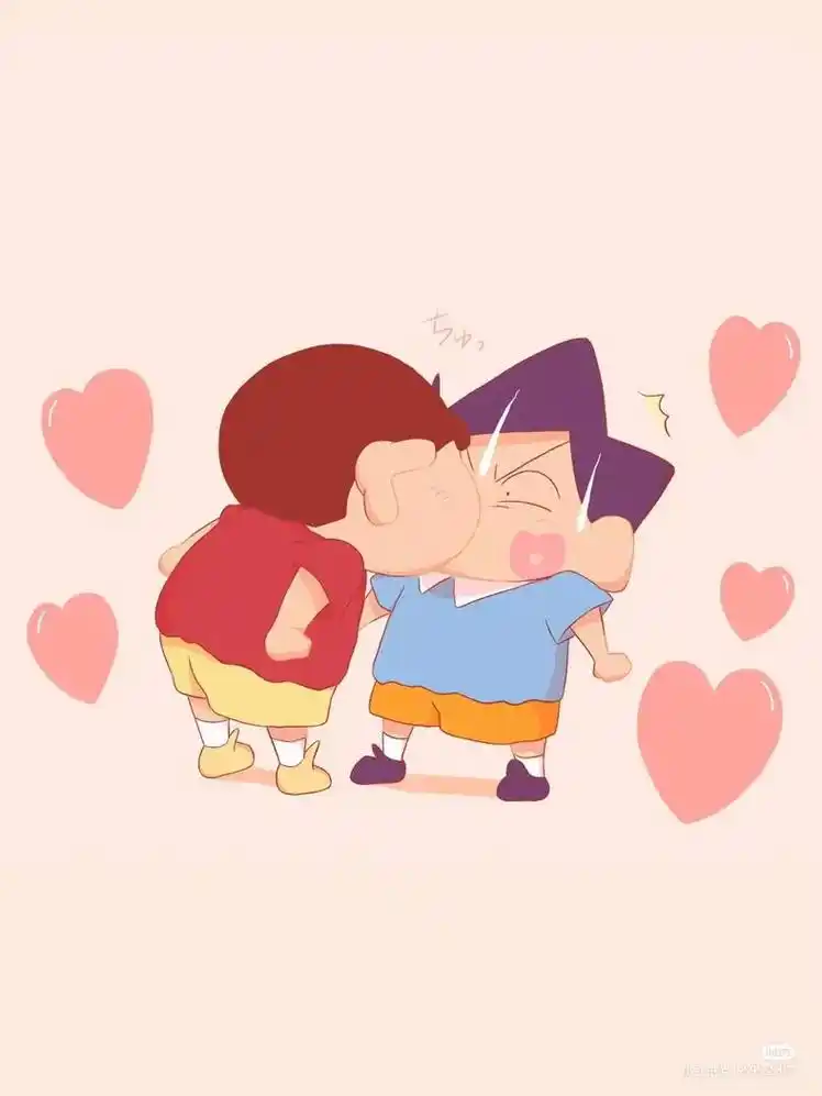 野原新之助 小新和风间cp图3 - 抖音