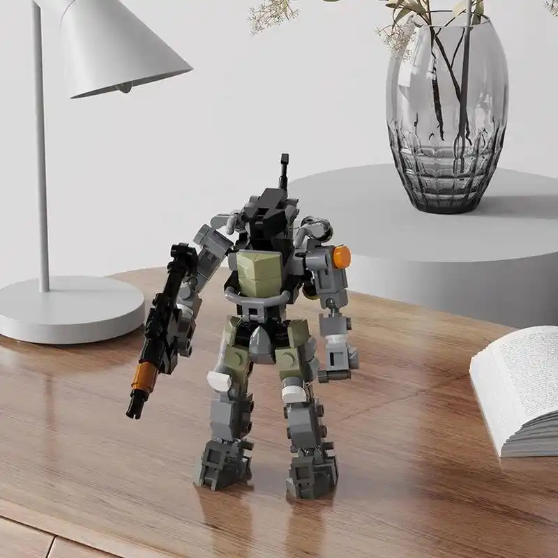 【乐高moc】极速战斗机甲步兵图纸免费分享 07零件数:164颗粒 92