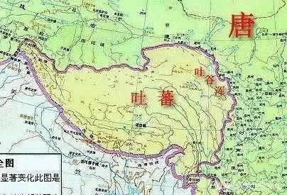 图一 吐蕃早期地图