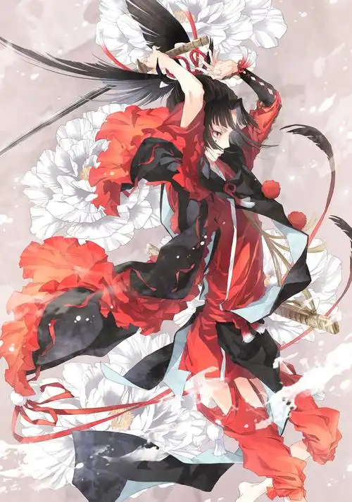 刀剑乱舞 小乌丸 绘师:铃猫(pixiv id=1159520) 本作品pixiv id=