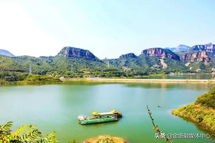 河北井陉张河湾水库:湖光山色 美不胜收