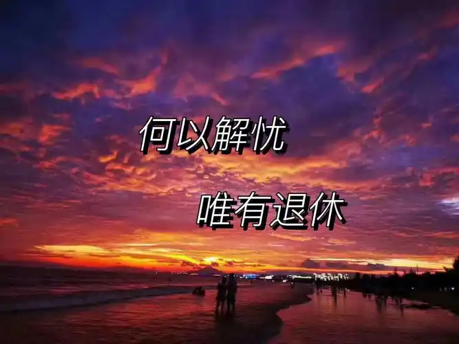 这不就是我向往的退休生活