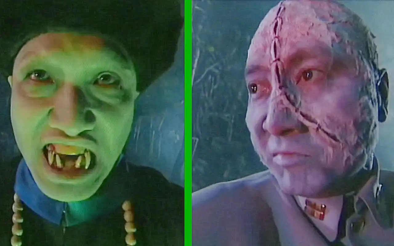 《僵尸道长》05:爱国僵尸玄魁大战日本鬼王,林正英看热闹_哔哩哔哩