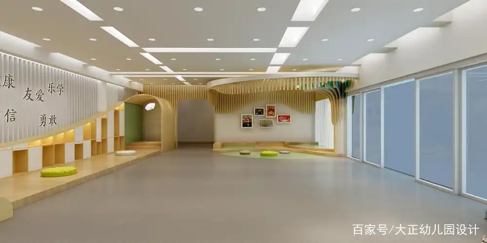 快来看看今年新出炉的幼儿园大厅设计效果图