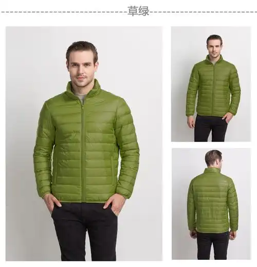 物:白鸭绒 款式:基本款 厚薄:薄款 风格:韩版 门襟:拉链 图案:纯色 淘