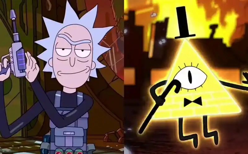 神.rick sanchez/bill cipher